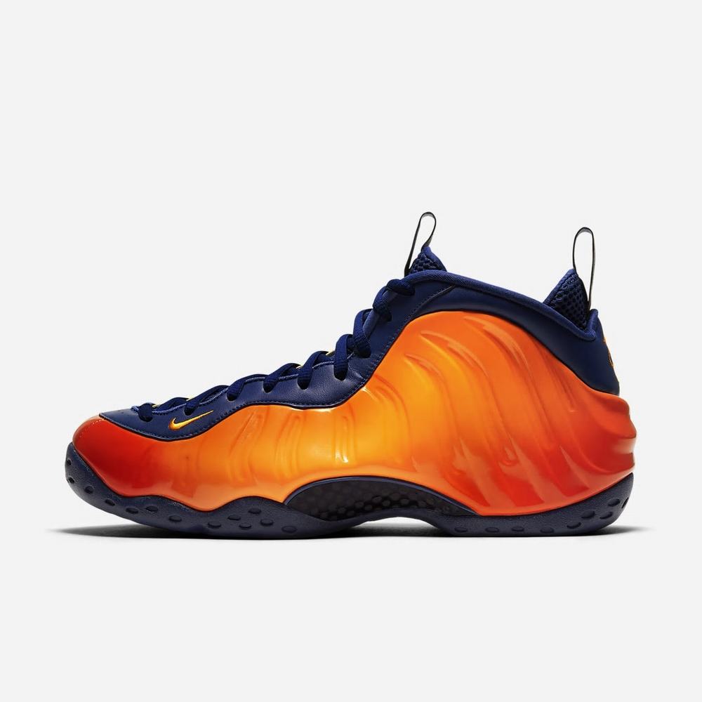 Sneakers Nike Air Foamposite 1 Bleu 2016-943 Blue Void/Rugged Orange/Blue Void/University Gold Homme | MMW-99524299